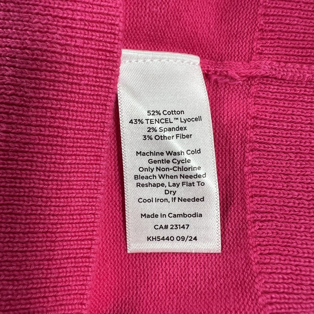 Talbots Sweater Womens Petite Small Sleeveless Pullover Knit Stretch Comfort - Picture 9 of 11